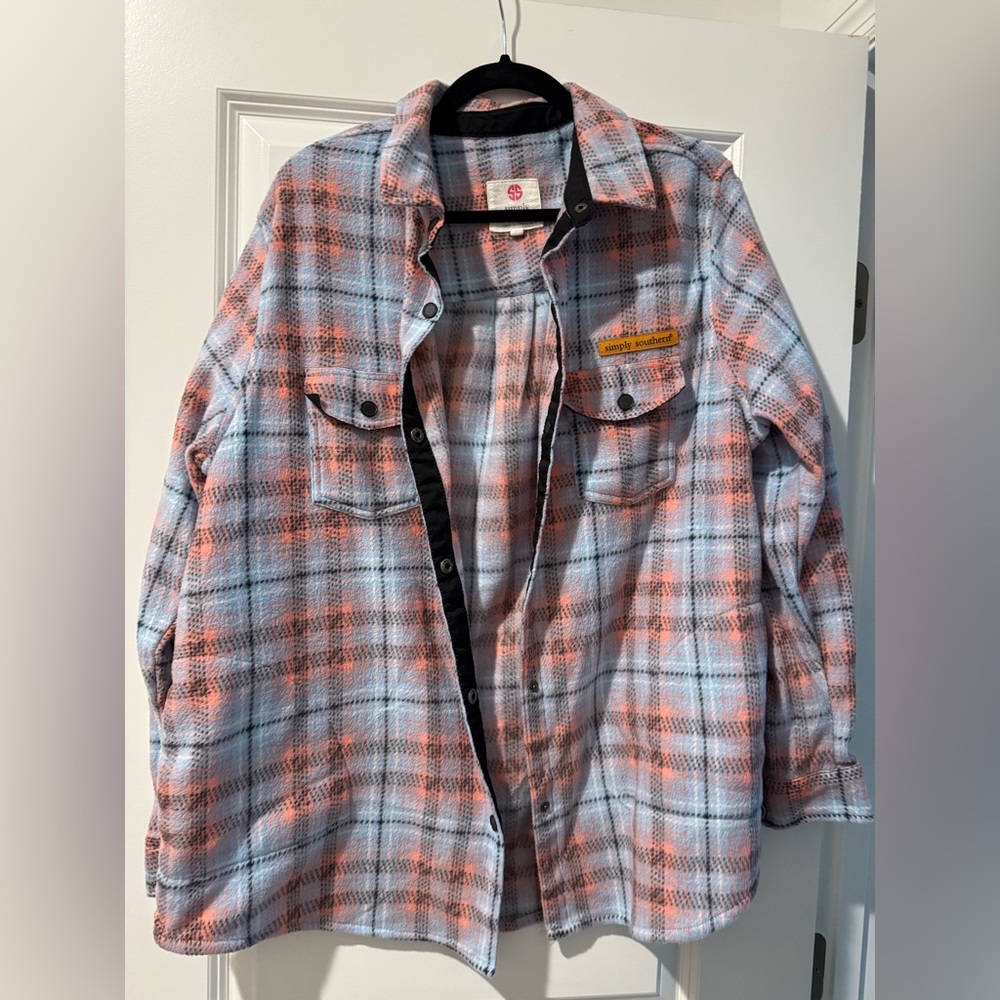 Women’s Simply Southern Plaid Button Up